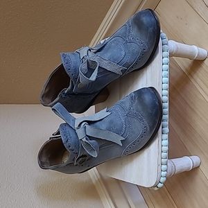 DKODE Denim Blue Ankle Boots size 37